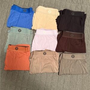 9 pair lululemon boxers